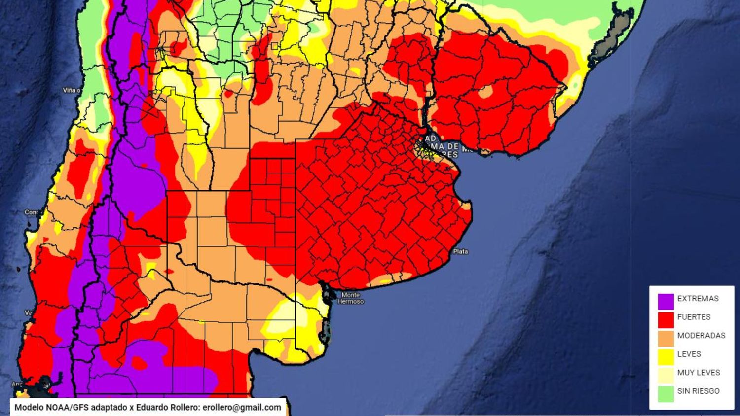 Sigue la ola de frío polar en la provincia de Buenos Aires: dónde puede caer nieve este martes 9 de julio