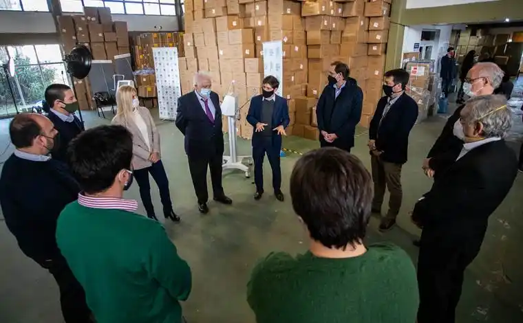 Provincia entregó más de 200 respiradores a 44 municipios: Ya totalizan 800