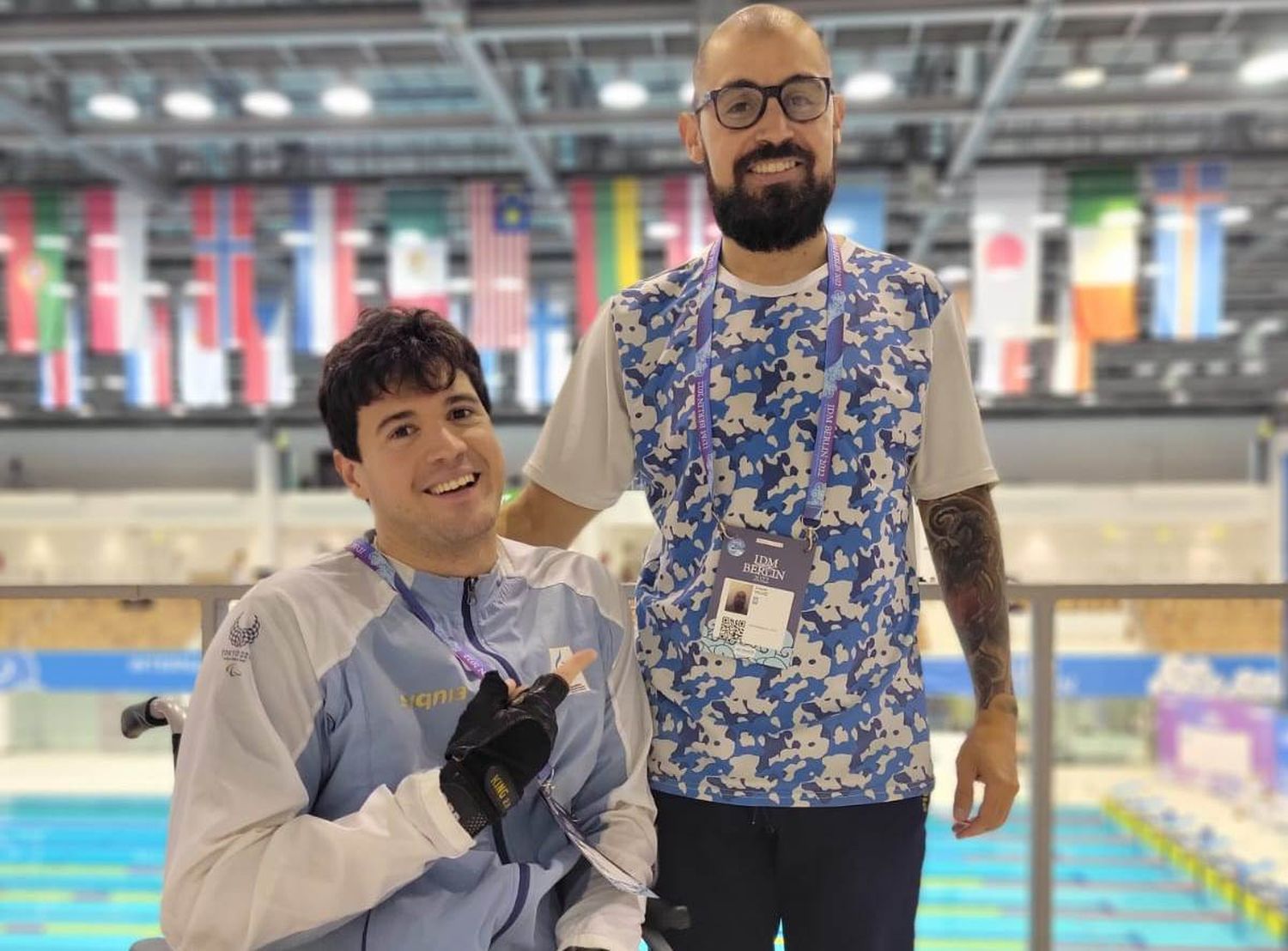 Matías De Andrade clasificó al Mundial de Para Natación