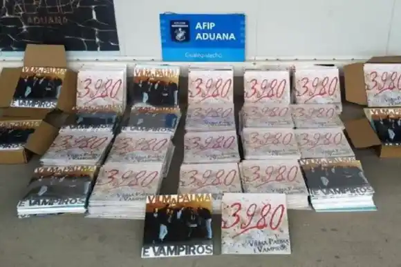 Se acabó la pachanga: la Aduana incautó 483 vinilos de Vilma Palma e Vampiros valuados en 5 "palos"