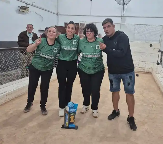 Olavarría se coronó en bochas.