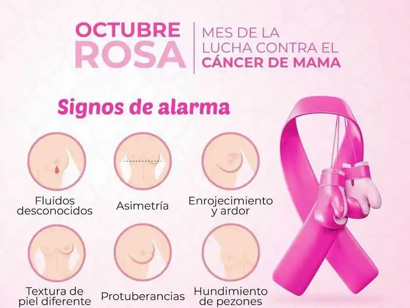 Mes Rosa: fortalecen la prevención del 
cáncer de mama con variadas actividades