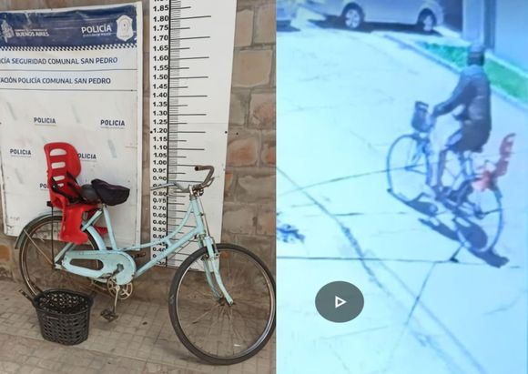 Robó una bicicleta y fue aprehendido mientras intentaba huir