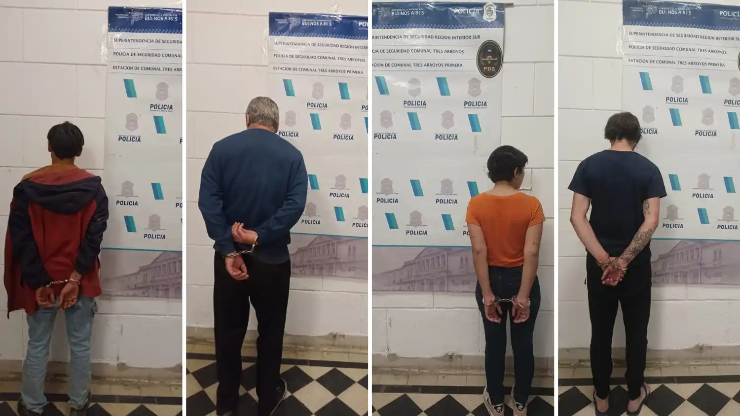 Cuatro presos por el robo de un equipo de pesca