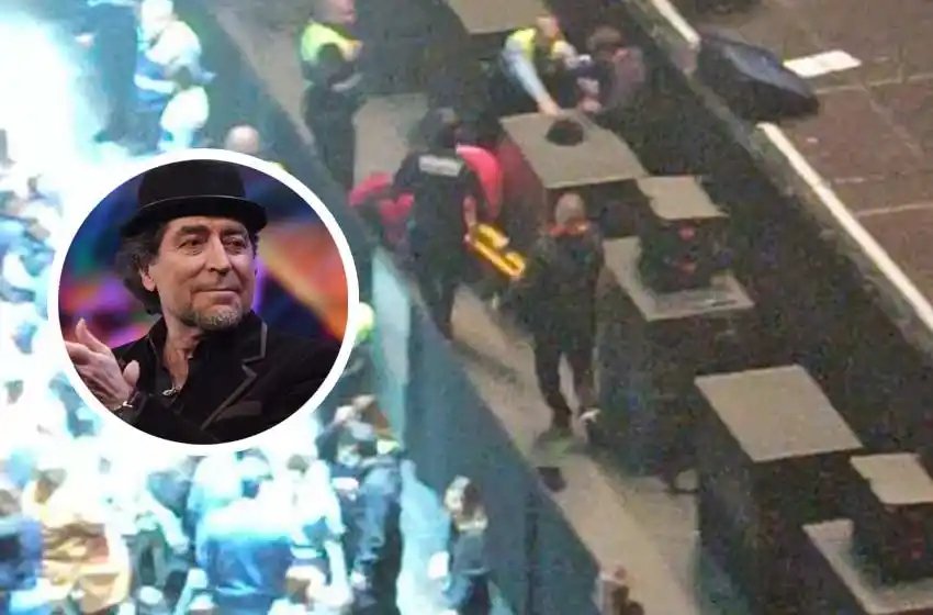 Tras caer en pleno recital, Joaquín Sabina fue operado a causa de un derrame cerebral