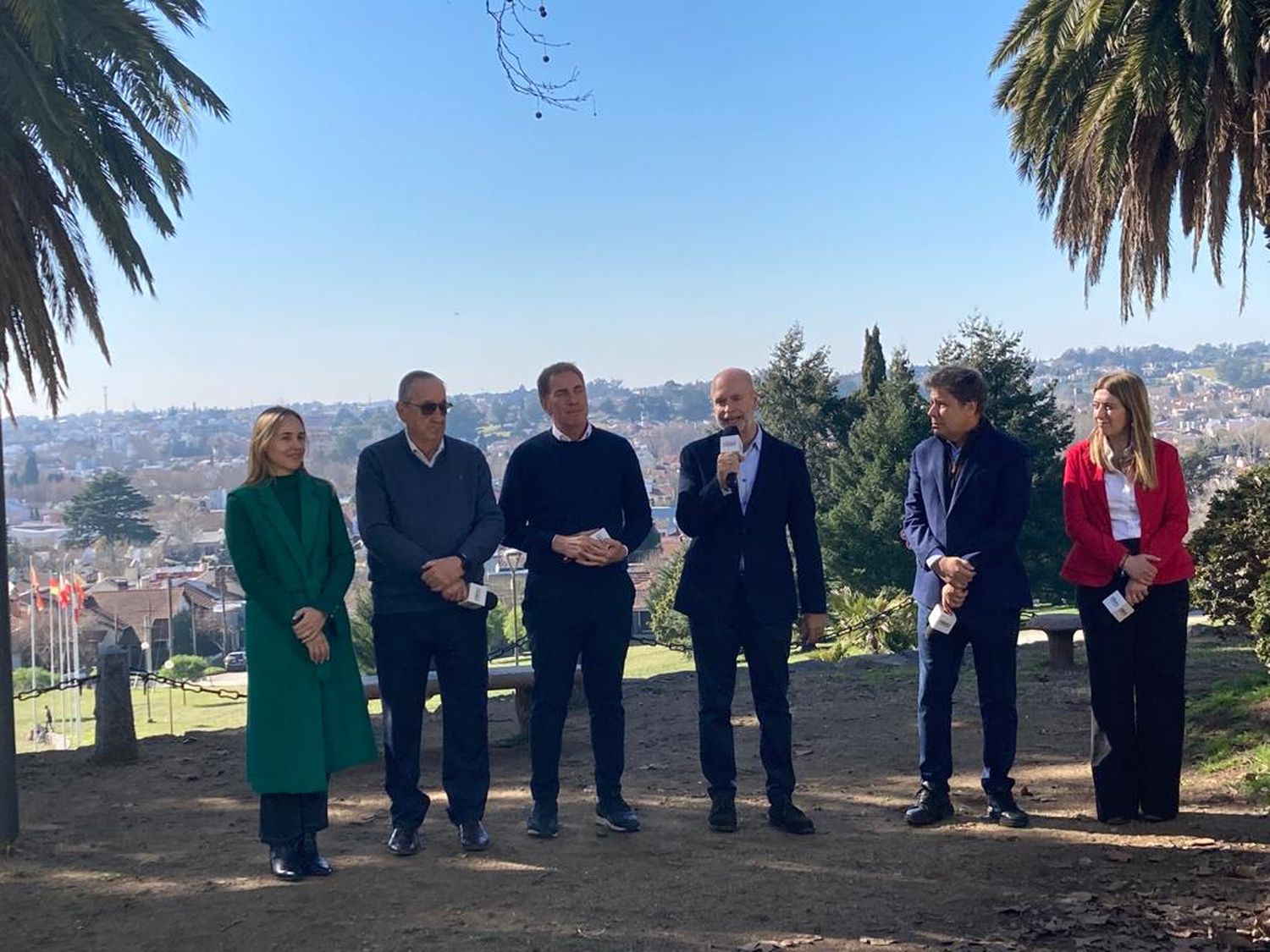 Larreta visitó Tandil en campaña.