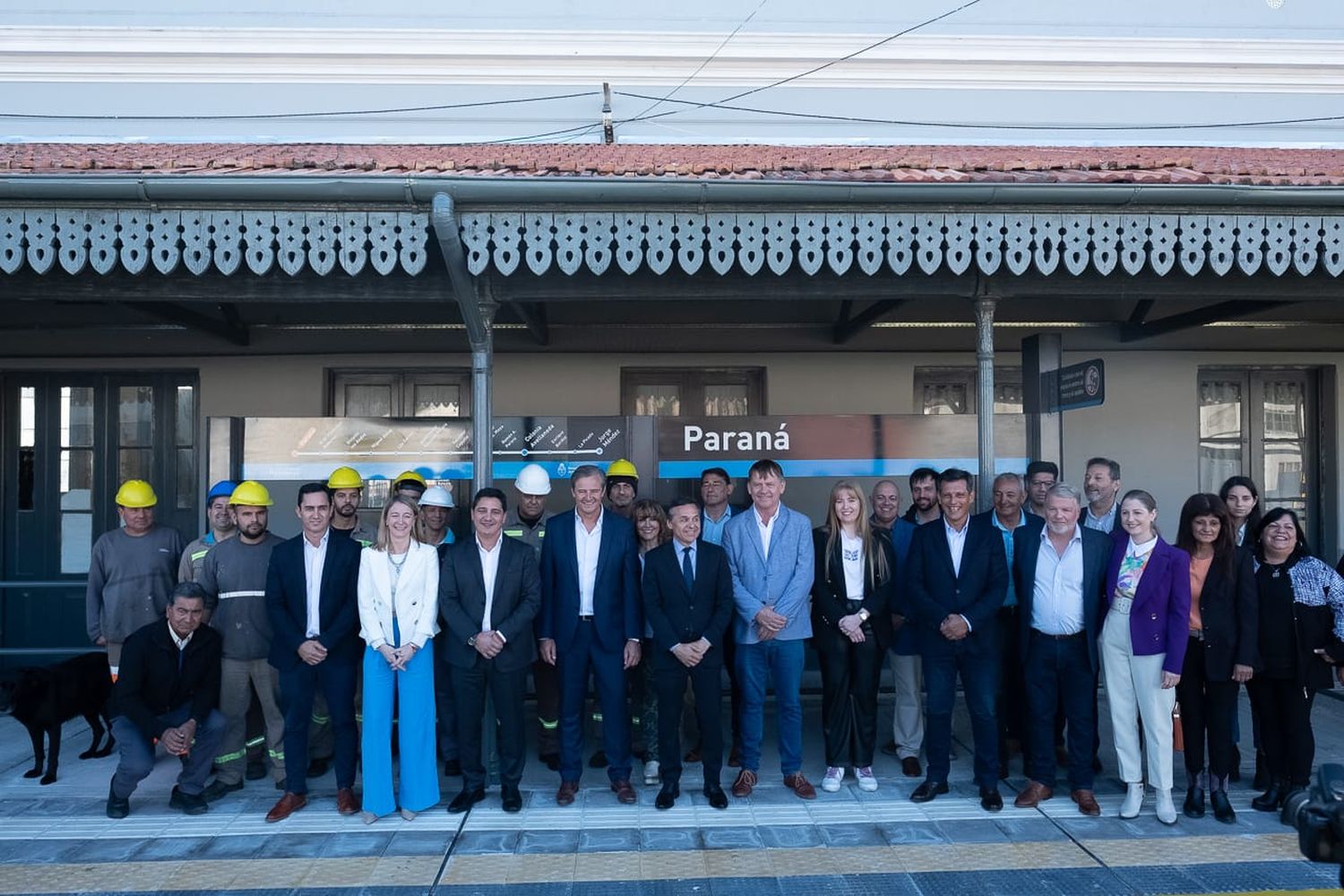 Recuperaron el edificio de la estación de trenes de Paraná
