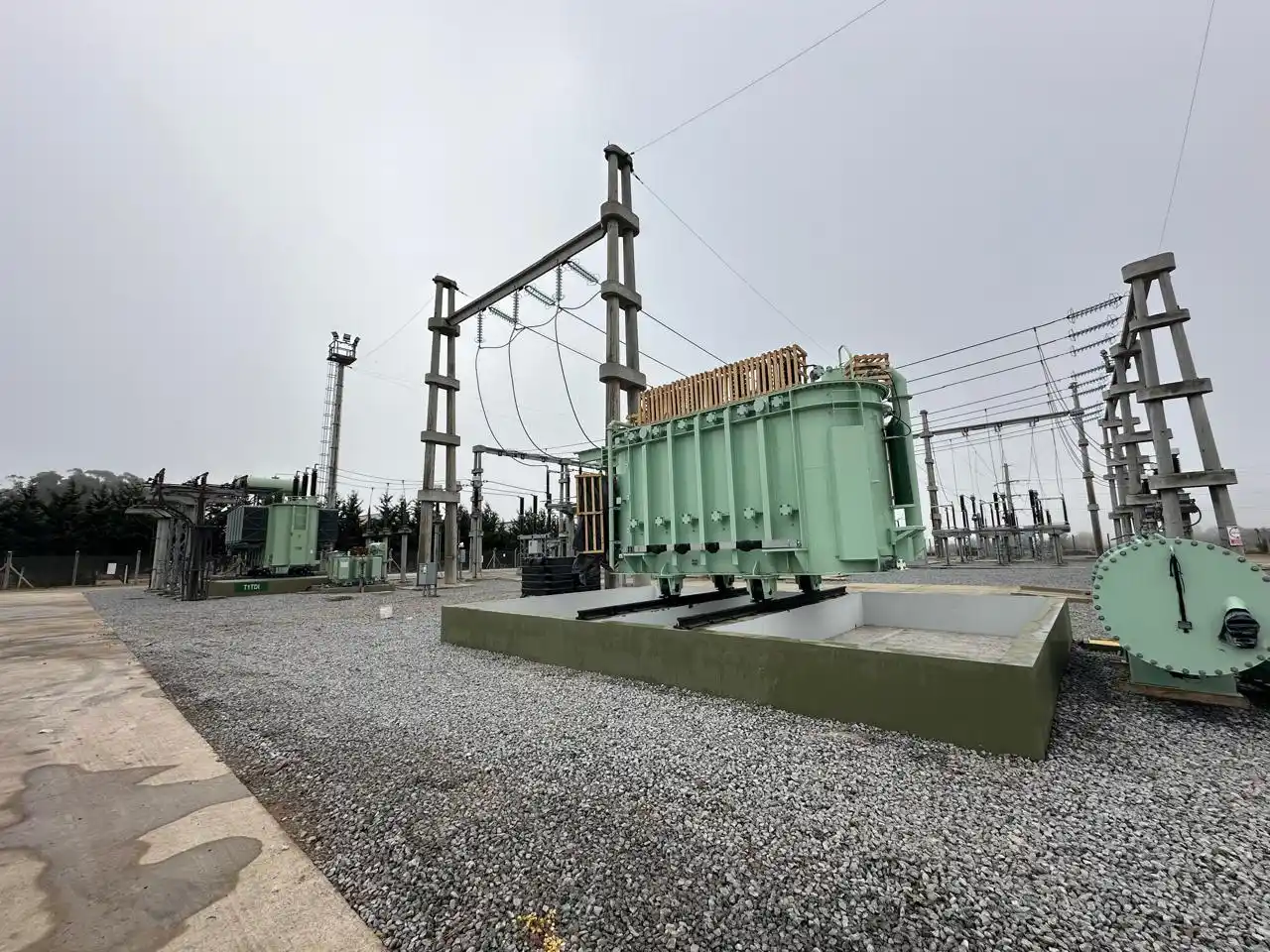 Avanzan con la instalación del segundo transformador en la estación "Mario Cabitto"