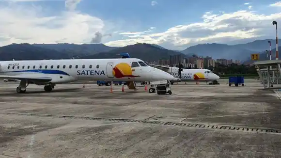 EN VEREMOS ruta aérea Bogotá -Caracas: Satena no puede realizar los vuelos