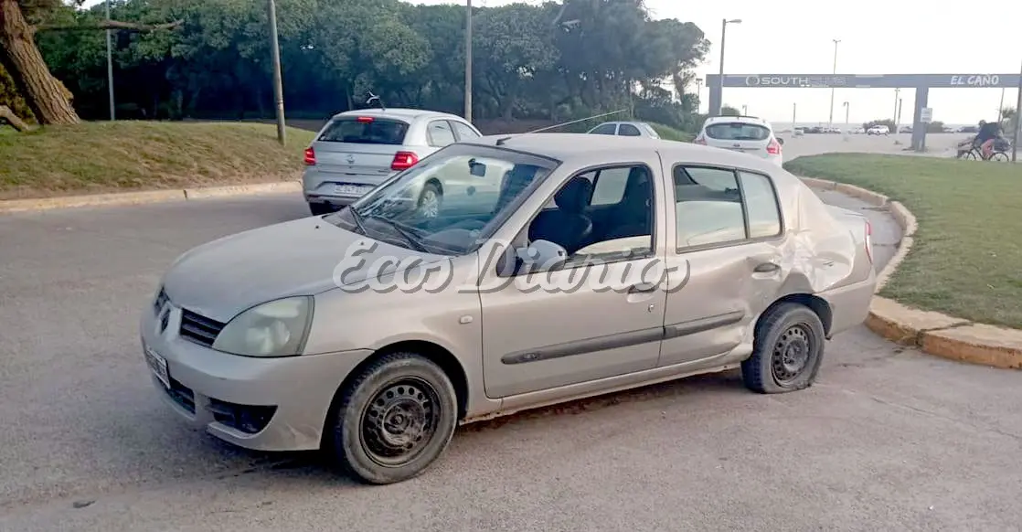Fuerte colisión sin heridos