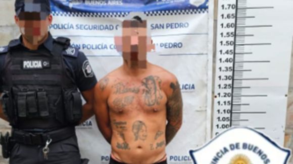 Lo detuvieron con un arma blanca por provocar disturbios en el barrio