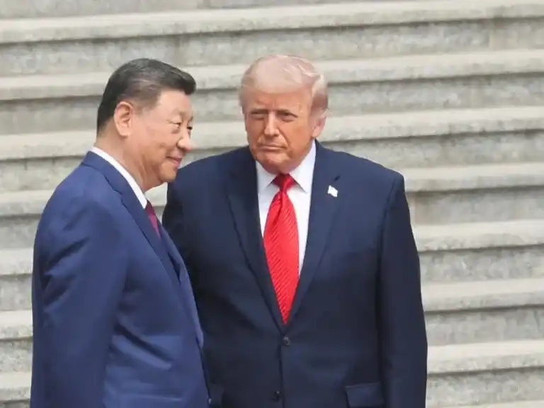 Jinping y trump.