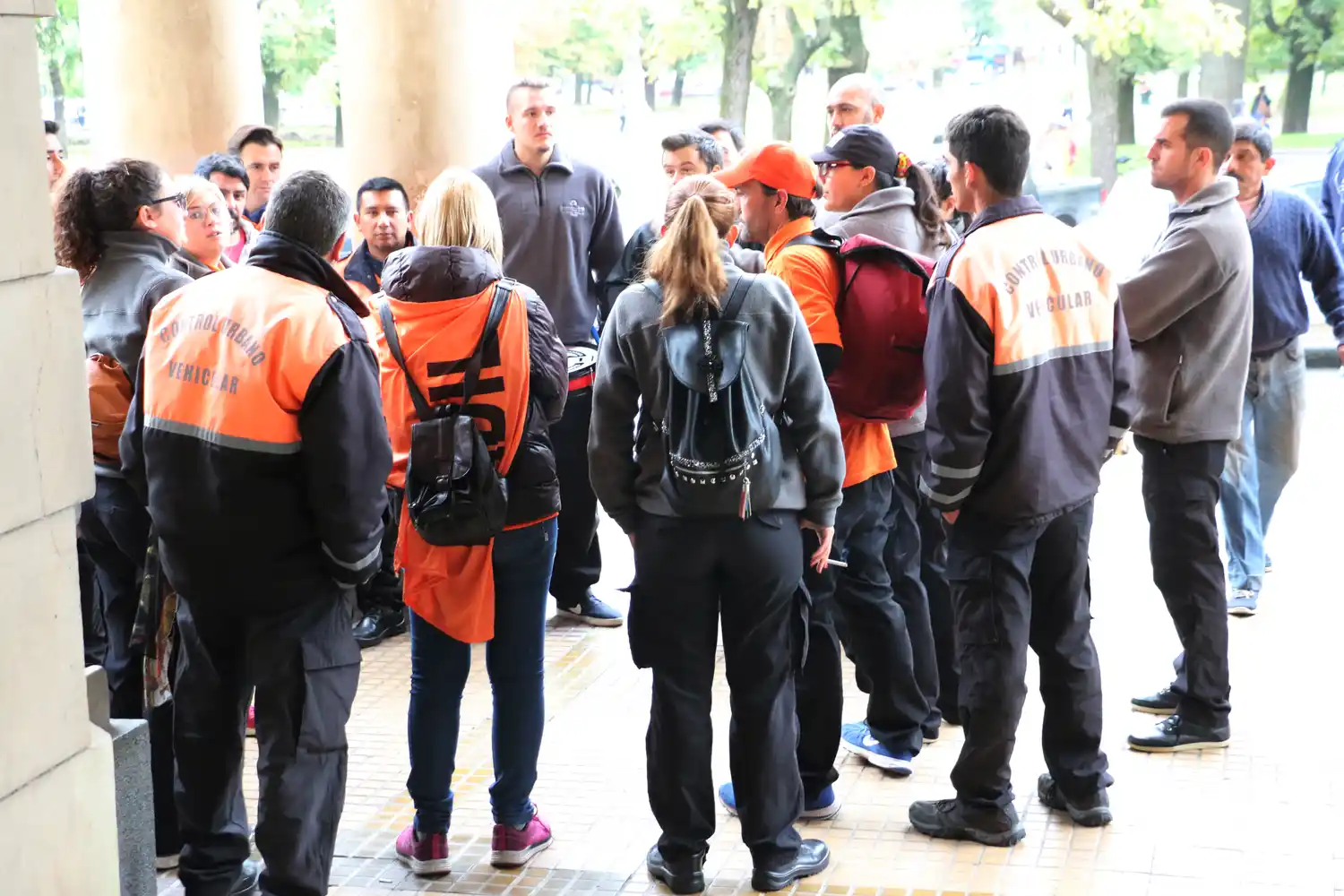 Paro por tiempo indeterminado en Control Urbano Vehicular