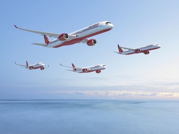 Tras la fusión con Vistara, Air India encarga 100 Airbus A350 y A320neo