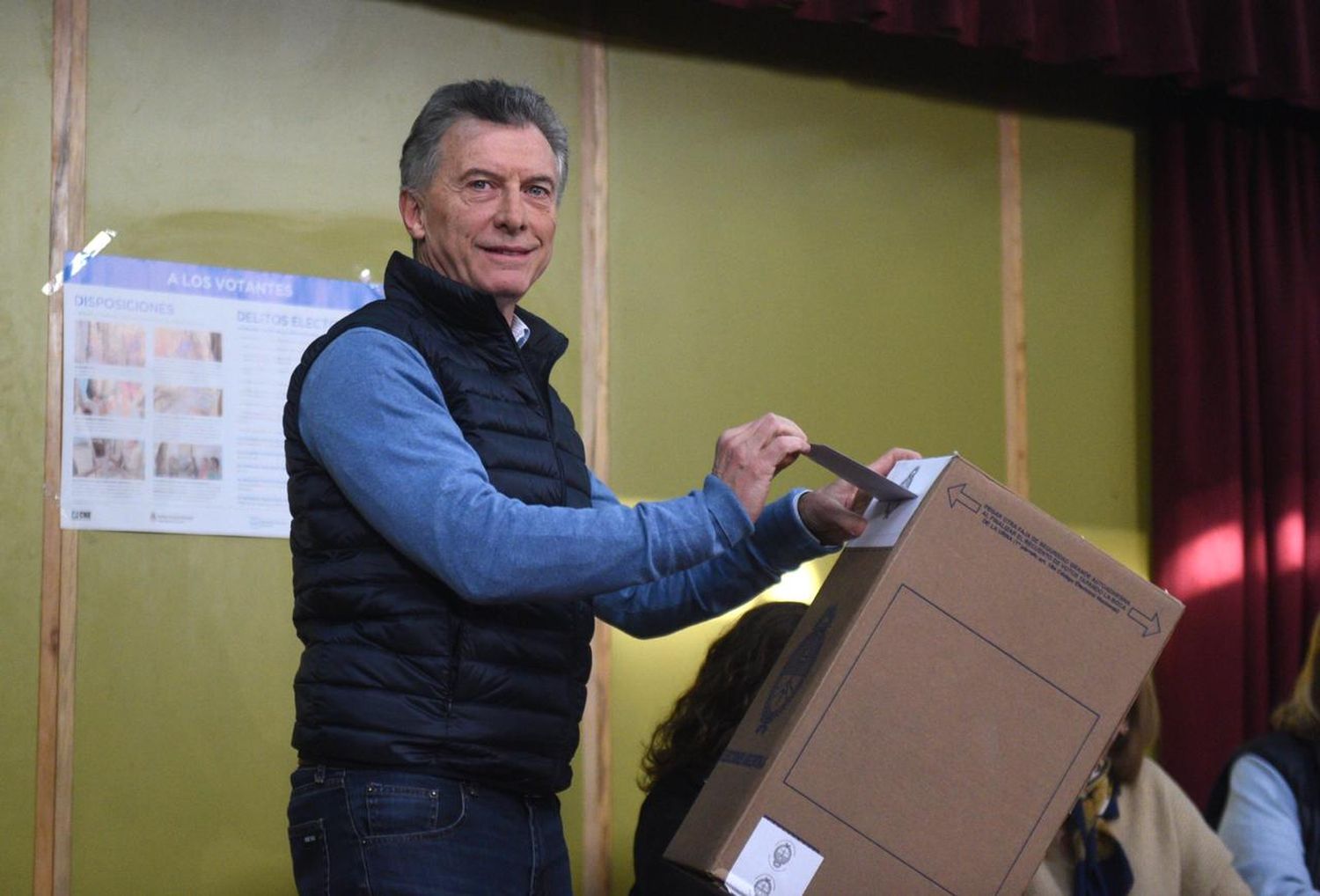 Votó Macri: "Esta elección define los próximos 30 años"