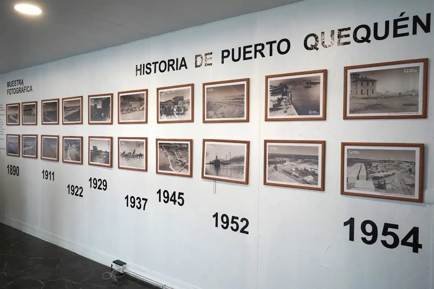 Muestra histórica. Fotos del Puerto antiguas