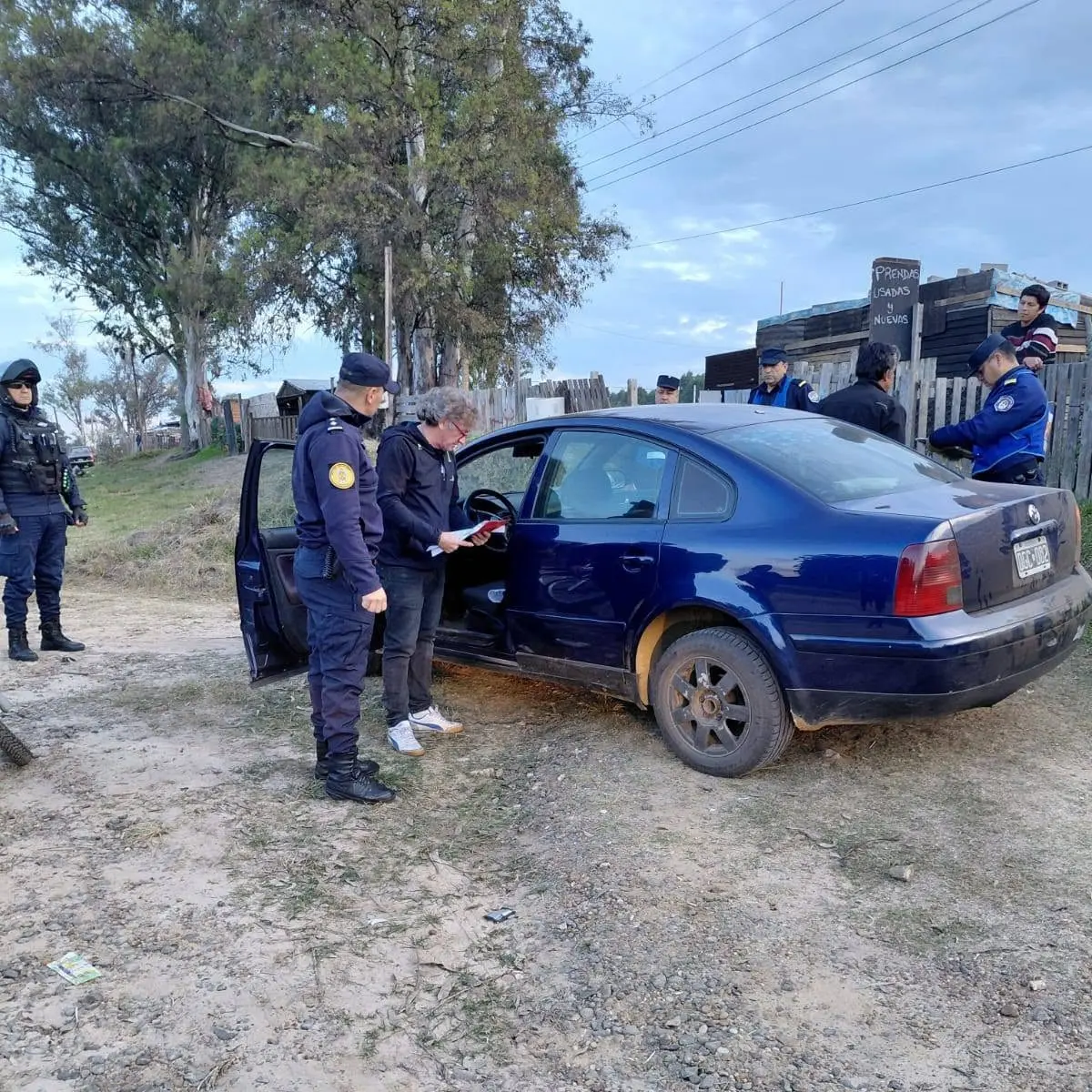 Calabacilla: operativo policial tras alerta vecinal por movimientos sospechosos