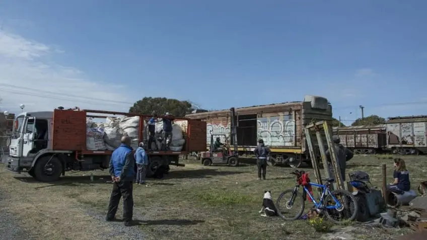 La Cooperativa de Recuperadores despacha 15 toneladas de material