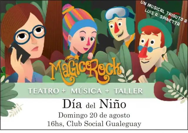 “MAGICO Rock”: una obra para chicos con música de Spinetta