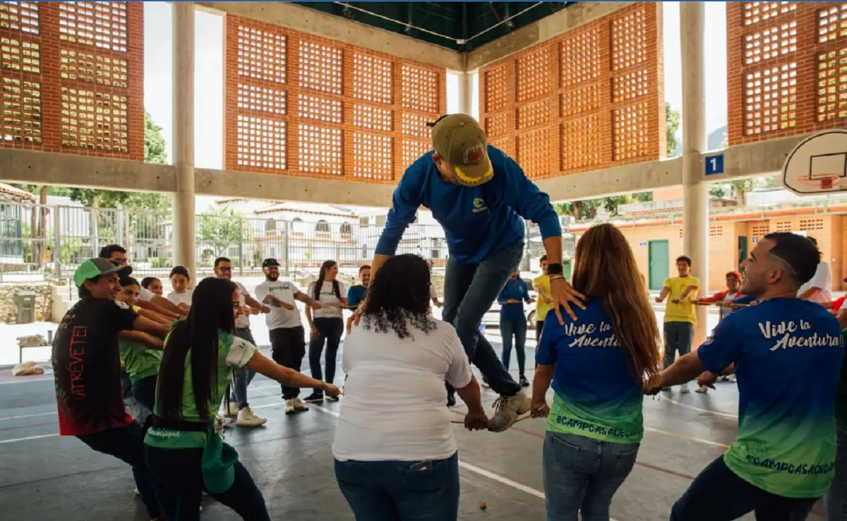 TODO LISTO  para el XXVIII Taller Nacional de Campamentos en la UCAB