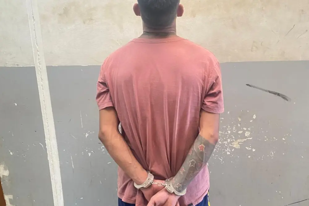 Detenido en zona noroeste.