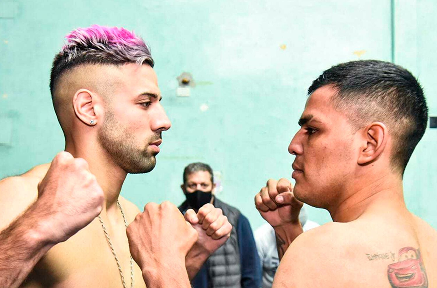 Bastida dio el peso y ya está listo para defender la corona sudamericana de boxeo