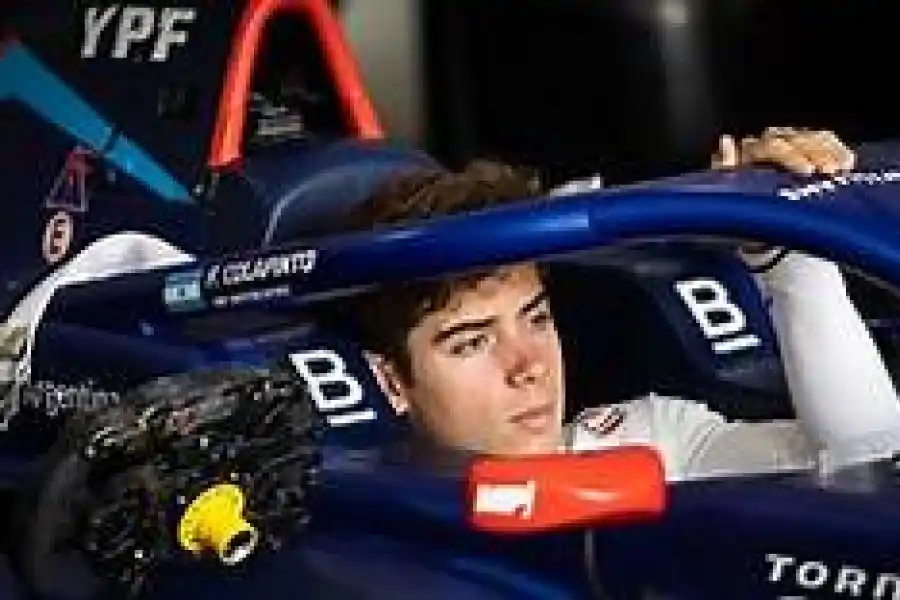 Colapinto ya tiene cronograma para Bahrein