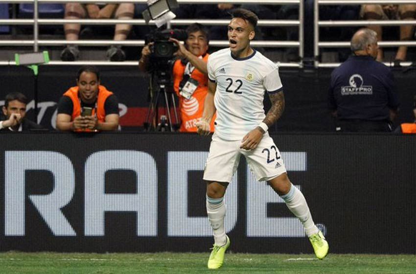 Lautaro Martínez, uno de los que no podrá disputar los Juegos Olímpicos si no se cambia el límite de edad