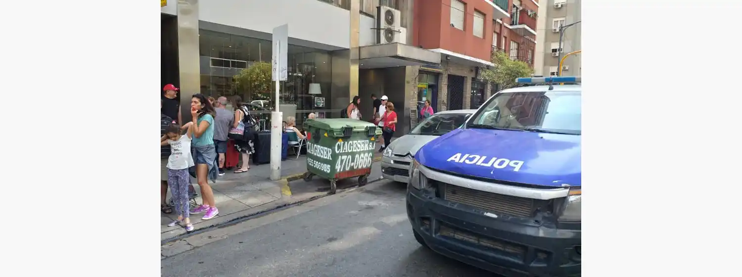 Monóxido de carbono en hotel céntrico: "Festejen porque nacieron de vuelta"