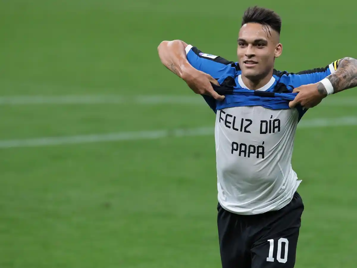 Lautaro Martínez aportó un tanto en el triunfo de Inter 