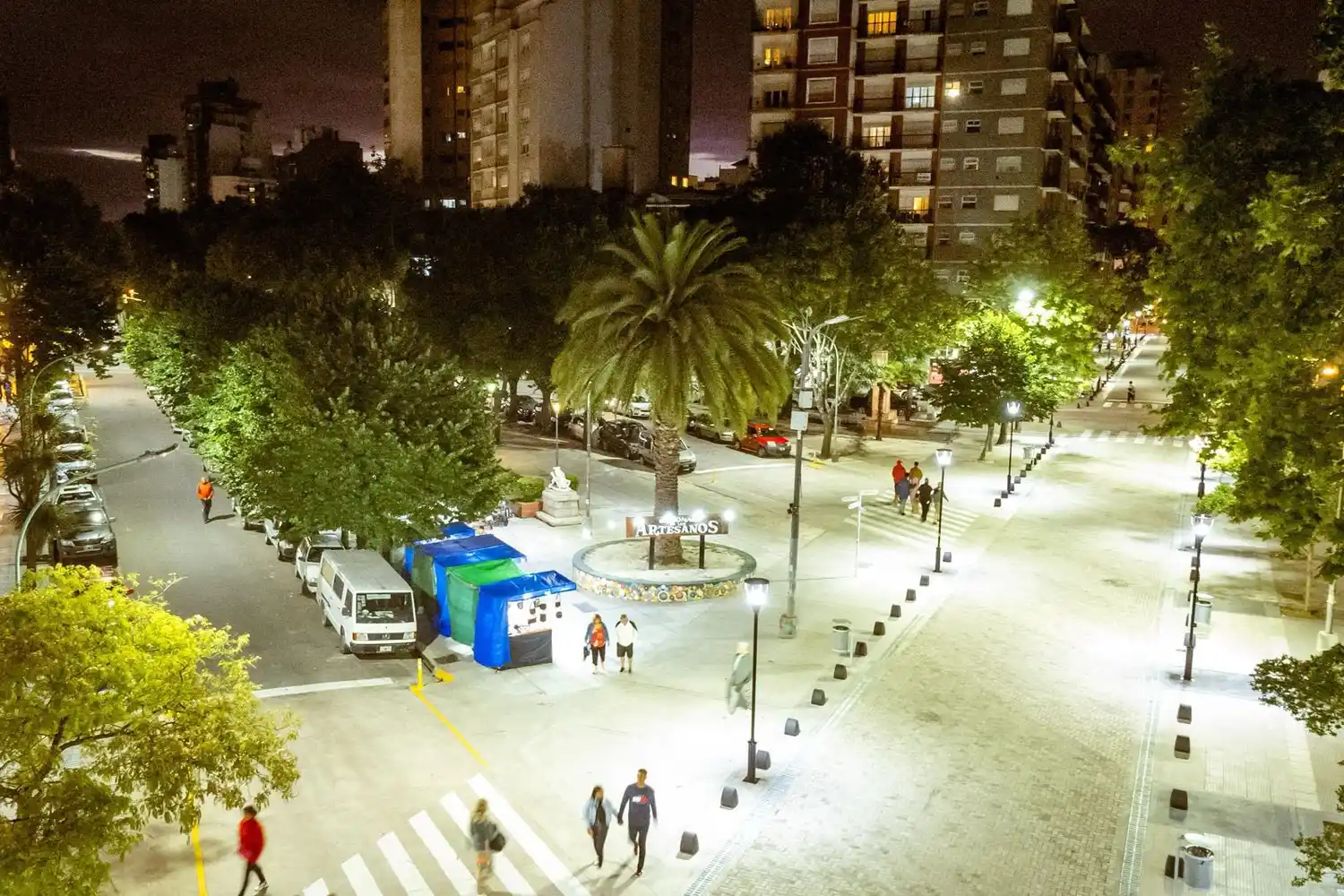 A través de sus redes sociales posteó un video sobre la transformación de la zona.