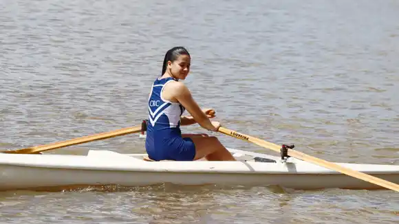 El Club Regatas Concordia se destacó en el Campeonato Entrerriano de Remo