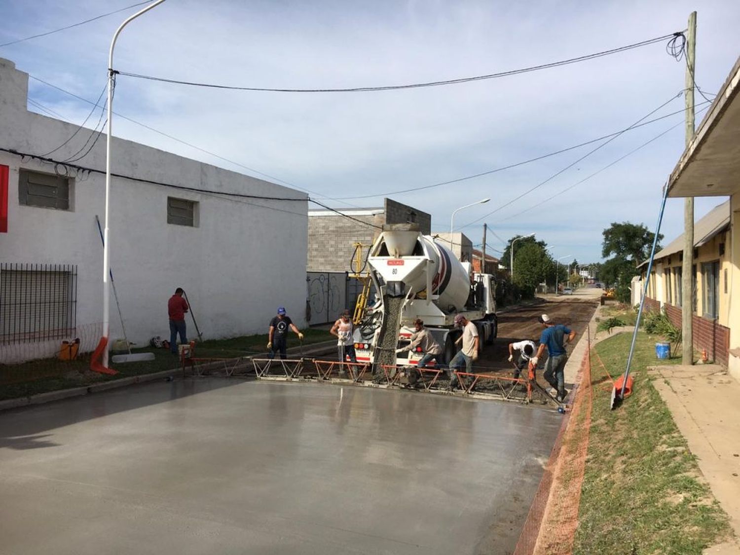 El Municipio recordó circular con precaución por el desarrollo de obras en varias zonas