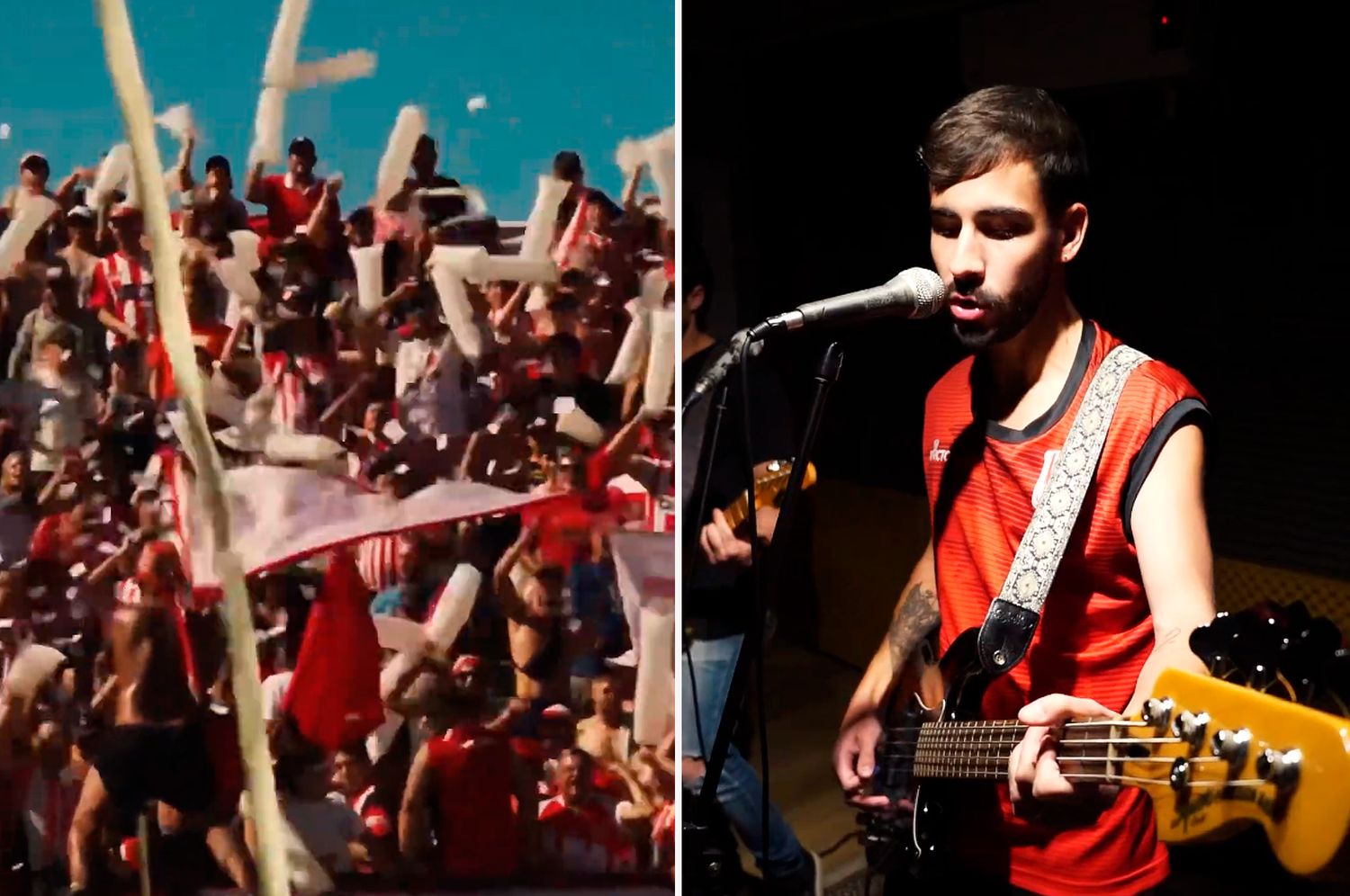 “Quiero verte ganar”: el rafaelino Nacho Perassi lanzó su primer videoclip inspirado en el club 9 de Julio