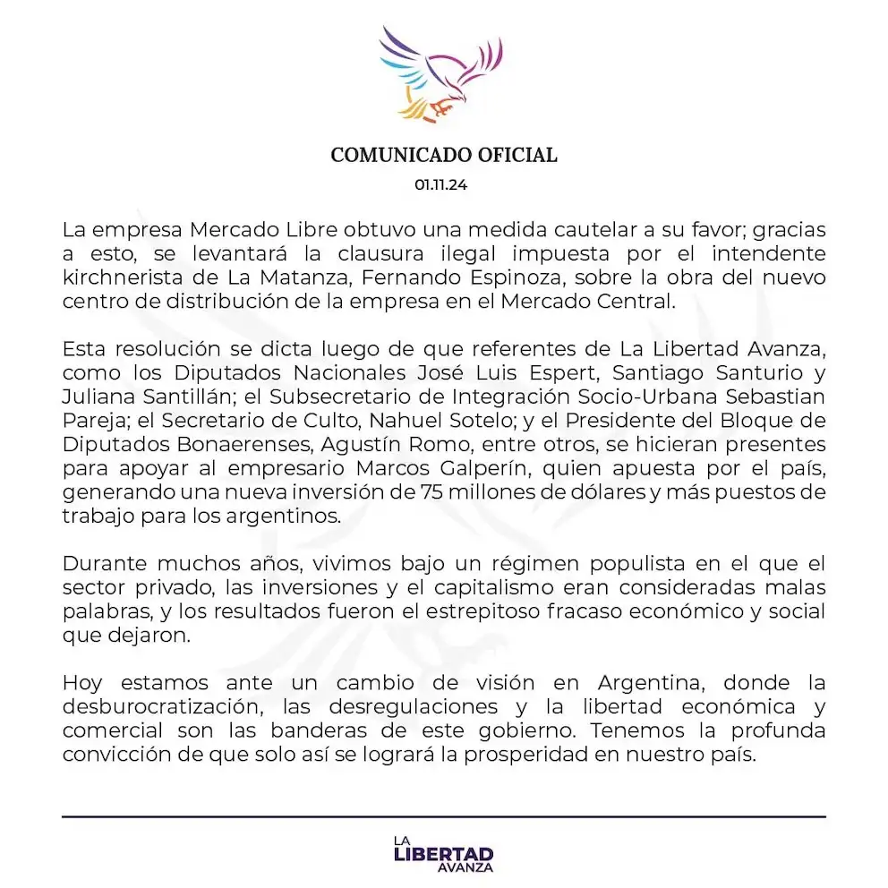 clausura la matanza
