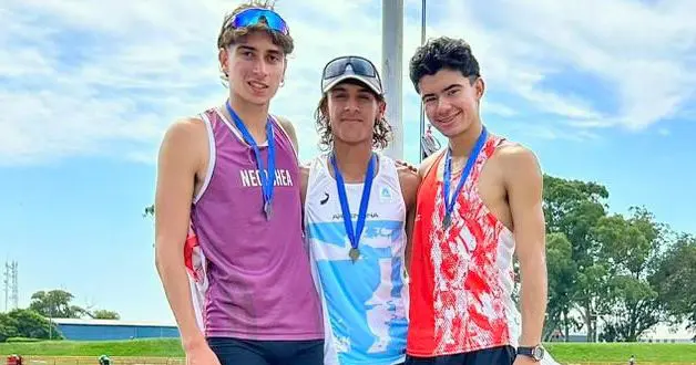 Marchetti y Muguiro compiten en el Nacional de atletismo en Rosario
