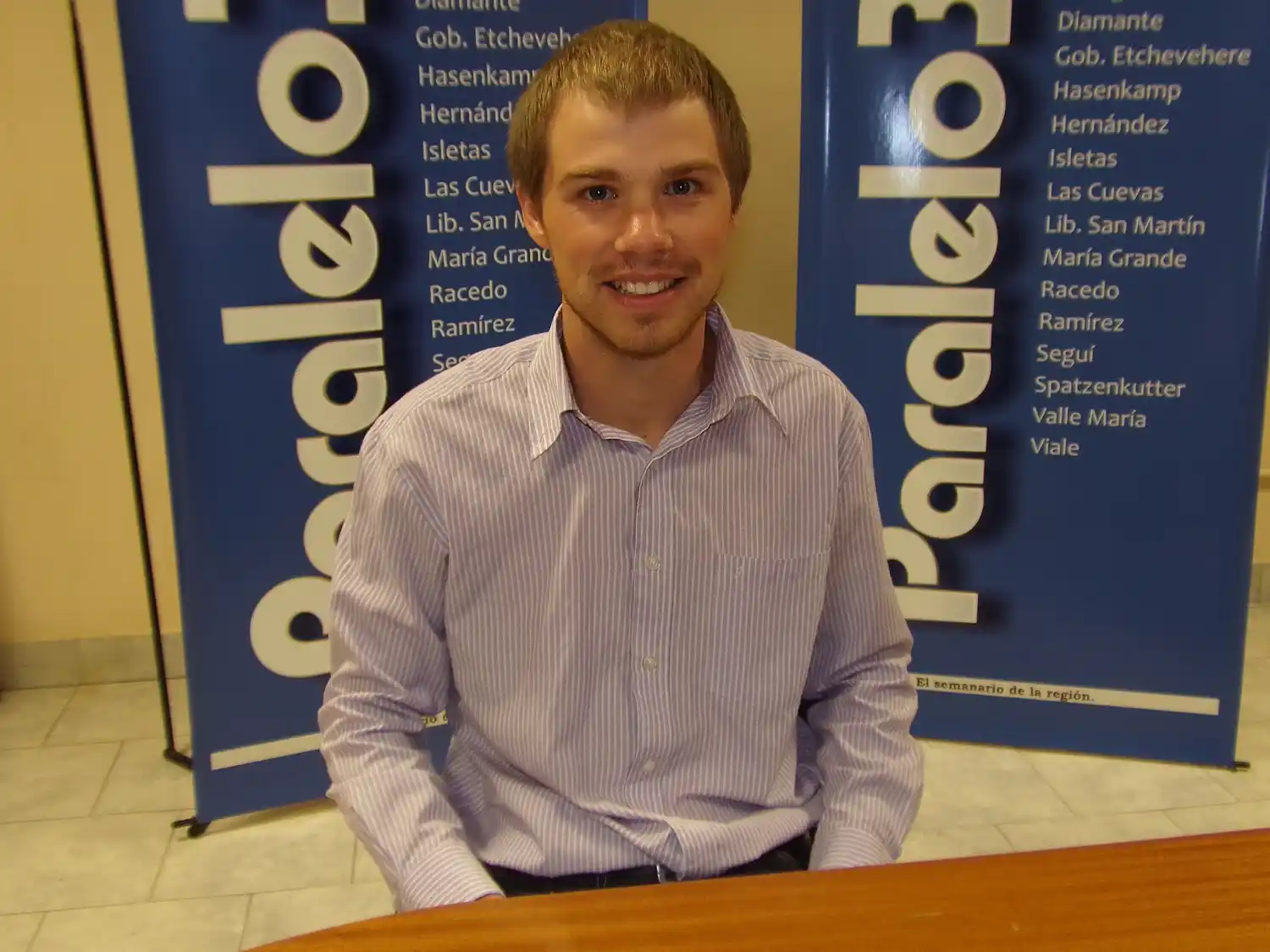 Nuevo pastor en la Iglesia Bautista de Crespo