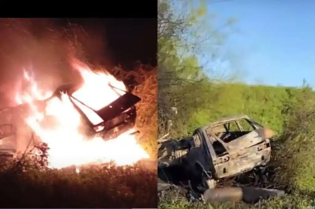 Cuerpo calcinado en Circunvalación Oeste