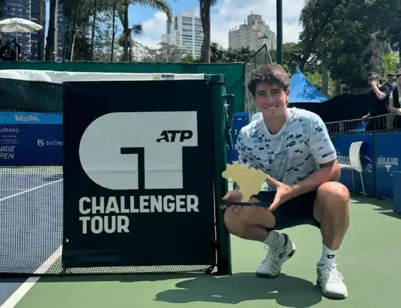 Comesaña es campeón en San Pablo y llegó a su mejor ranking histórico