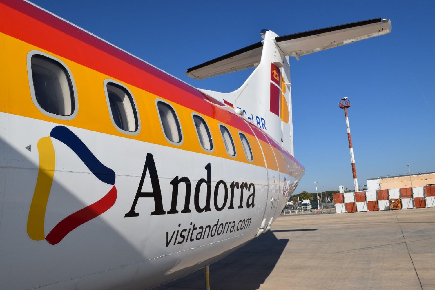 Air Nostrum’s historic inaugural flight between Madrid and Andorra-La Seu d’Urgell