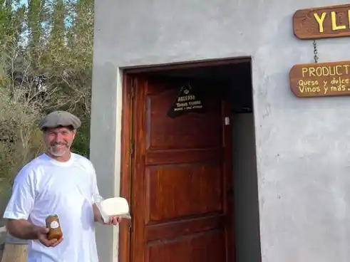 El rosarino radicado en Barreal, Juan Pablo Beltramino.