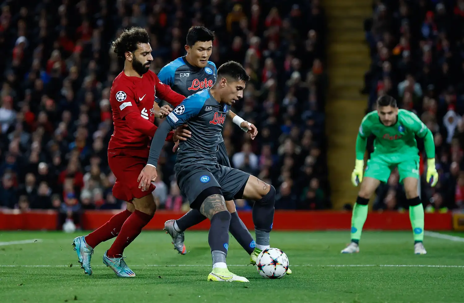 Liverpool derrotó a Napoli.