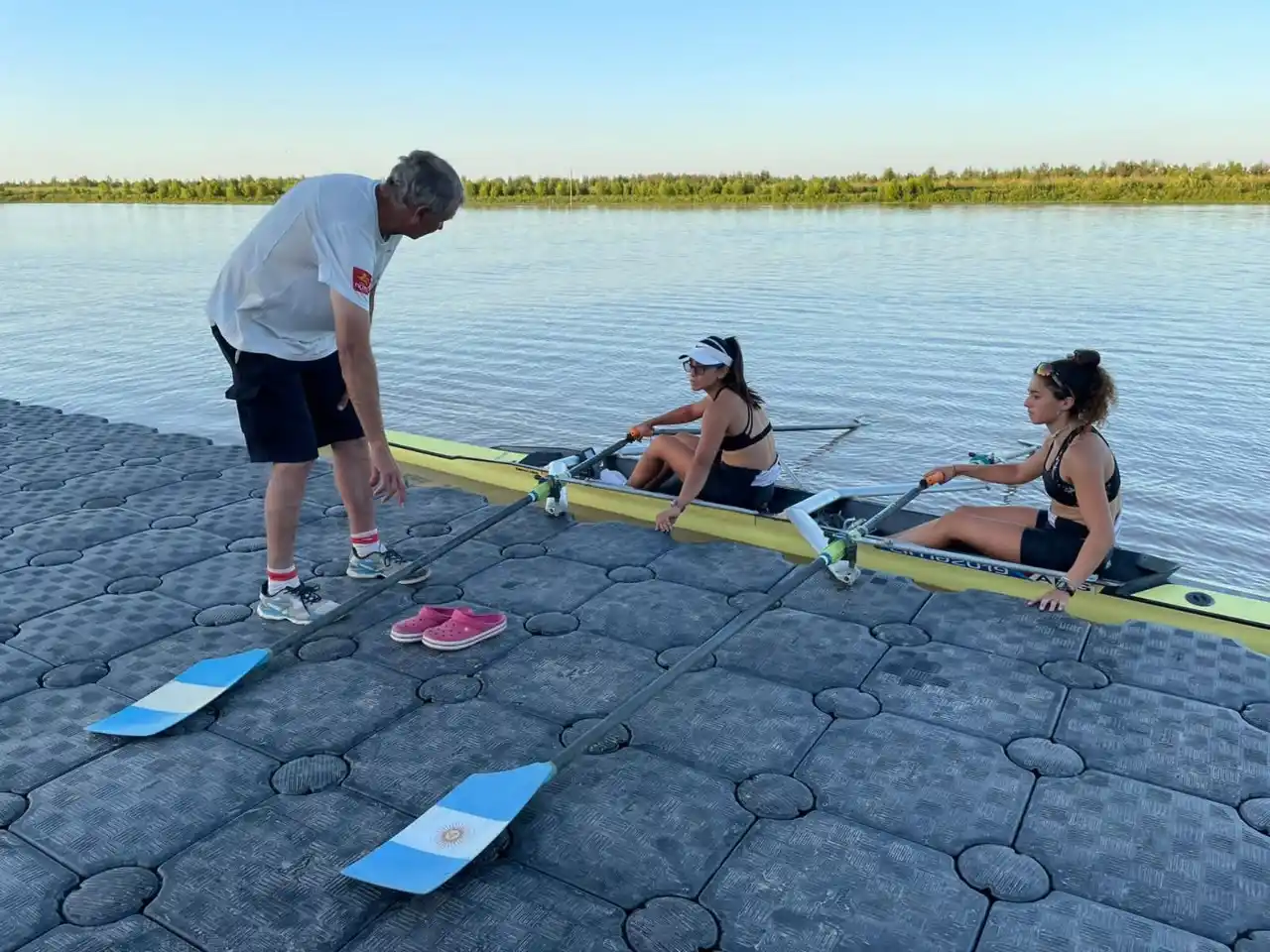 Tres remeros locales al Sudamericano de Brasil