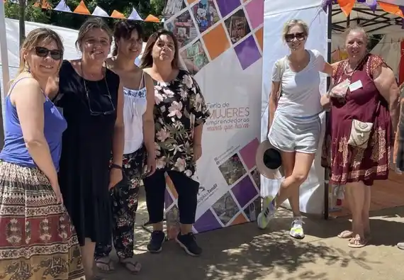 Carla Peterson pasó por Tandil y disfrutó las diferentes propuestas que ofreció la ciudad durante el fin de semana largo