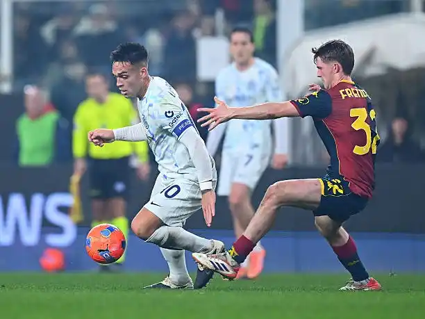 Lautaro Martínez se anotó en el marcador.