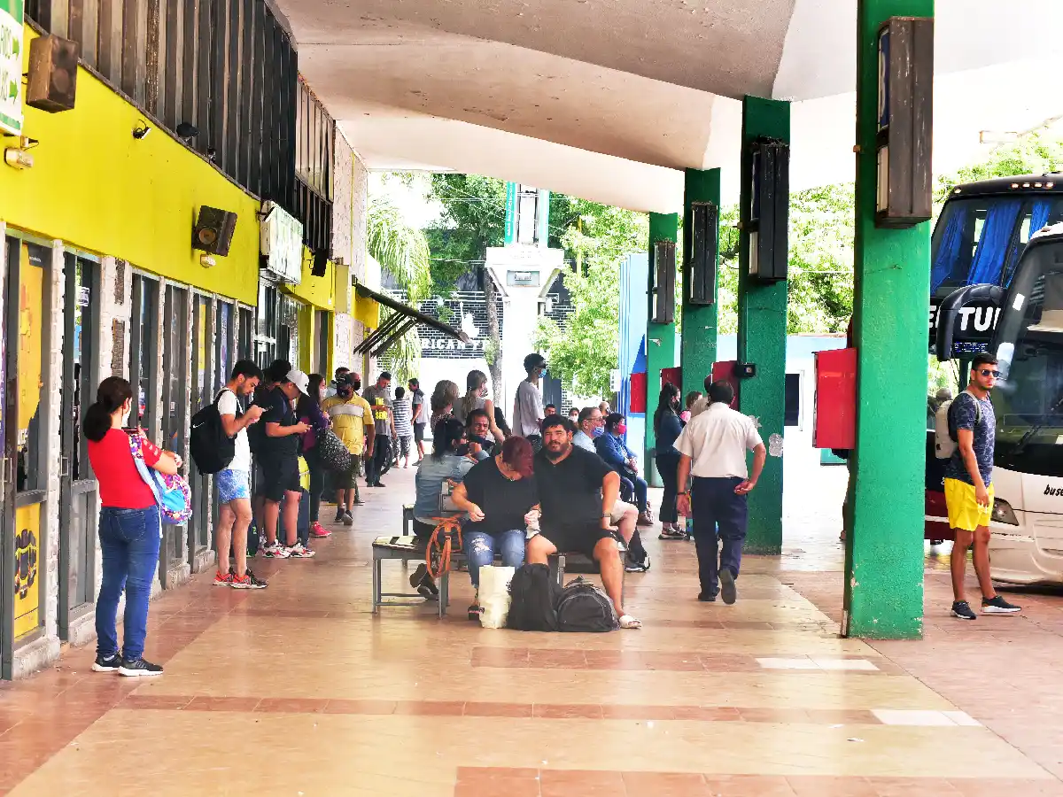 Terminal: destacan que  “el volumen de venta  de pasajes es muy bueno”