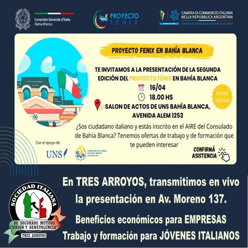 Presentan el Proyecto Fénix 2024 en forma virtual 
