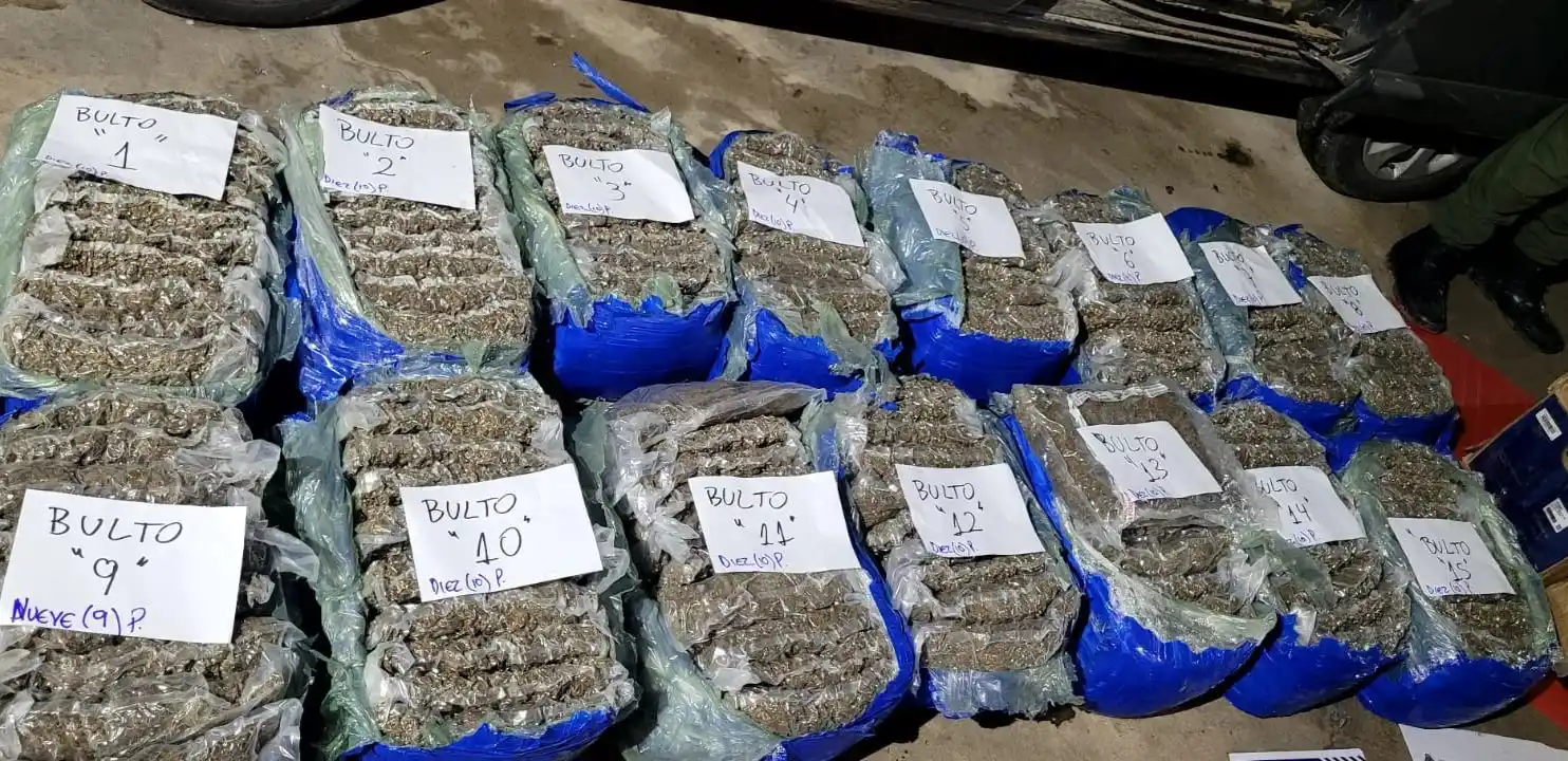 La droga tenía como destino la ciudad de Rosario.