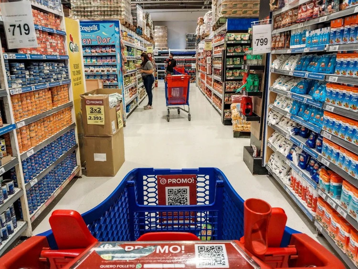 Supermercados reclaman una menor carga impositiva sobre los alimentos apuntando a provincias y municipios