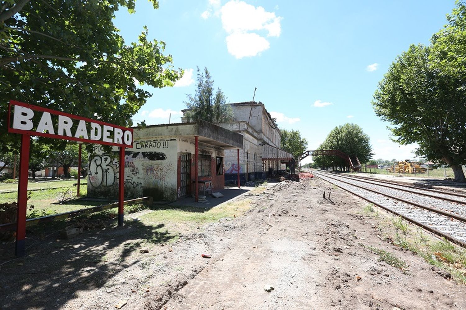 Se remodelará la estación de Baradero: Iluminación, andenes y nuevo hall de acceso